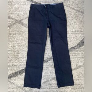 NWT Banana Republic Factory Navy Blue Aiden Chino Pants 32x32